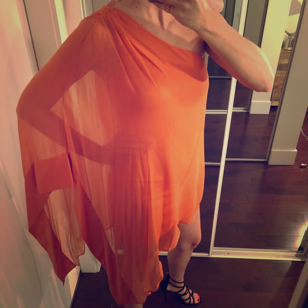 Marciano one shoulder dress